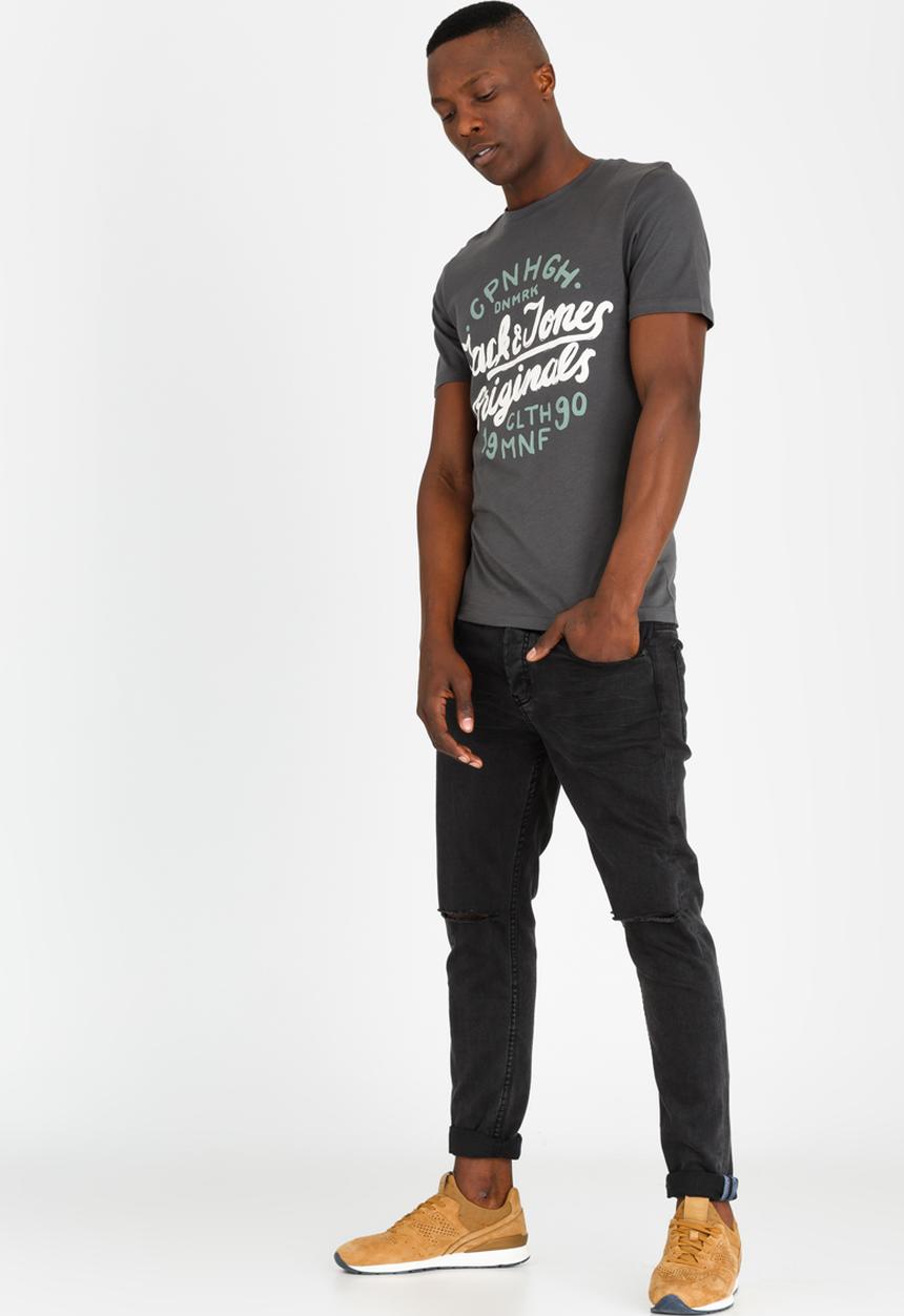 Jack & Jones - Surf Tee Dark Grey