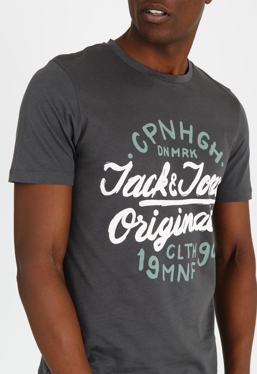 Jack & Jones - Surf Tee Dark Grey