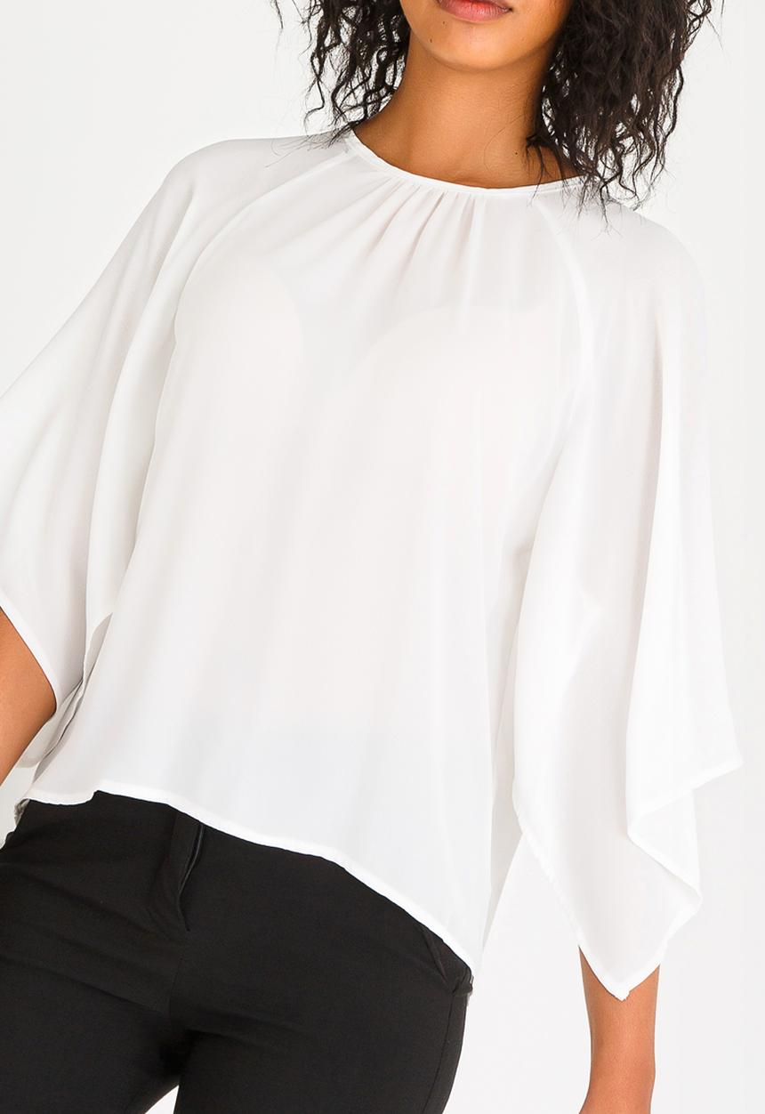 edit - Volume Sleeve Blouse Cream