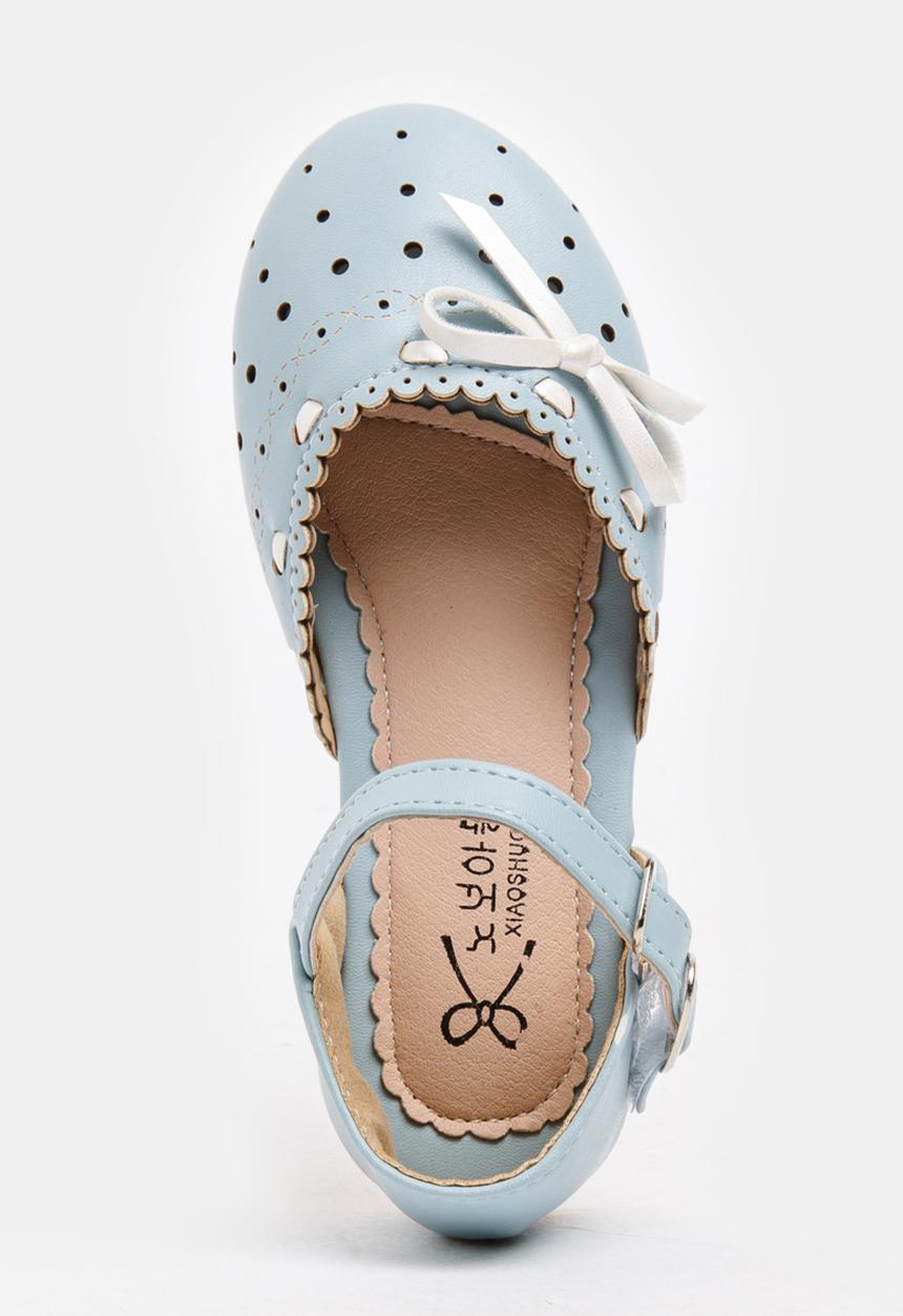 Pop Candy - Cut Out Pump Mid Blue