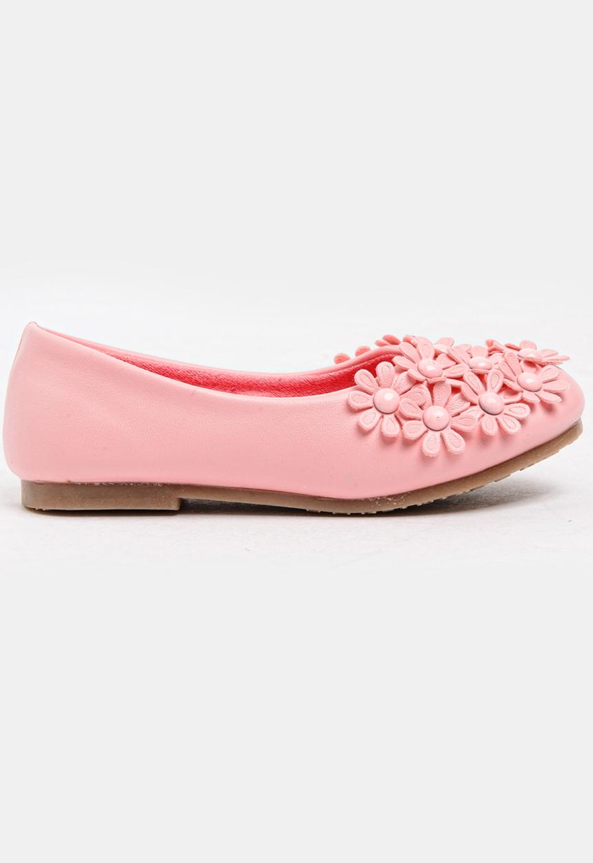 Pop Candy - Embellished Pumps Pale Pink