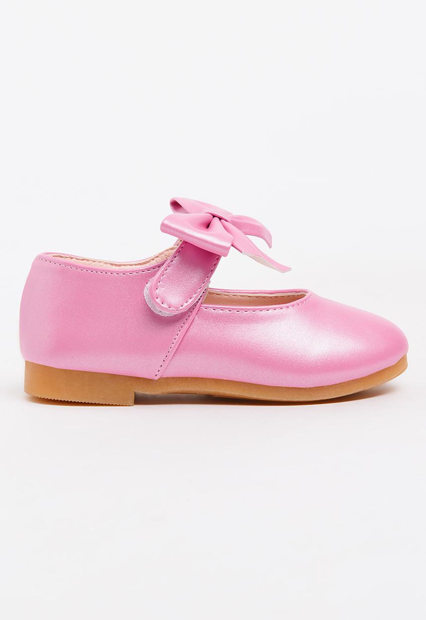 Pop Candy - Bow Detail Pumps Mid Pink