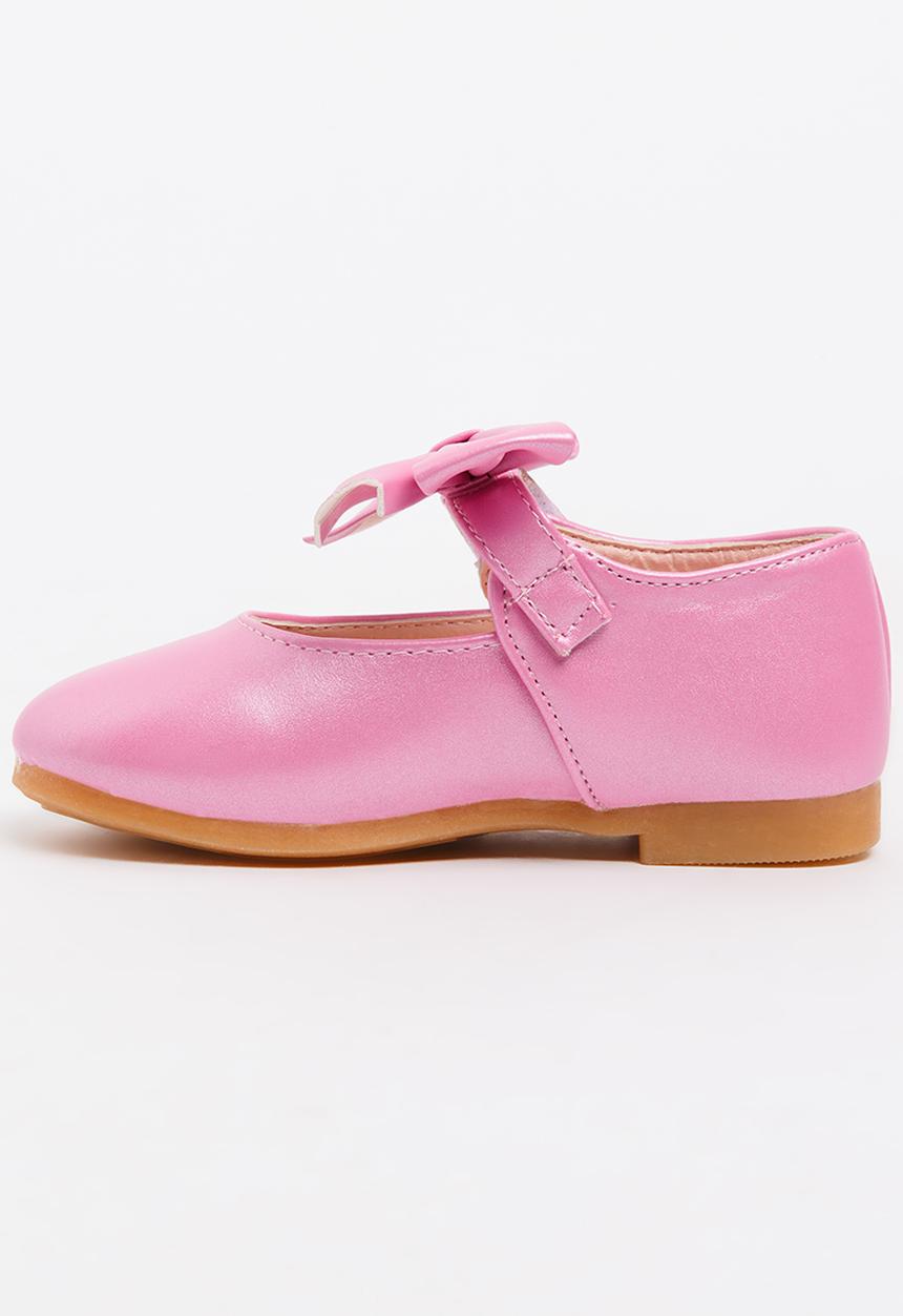 Pop Candy - Bow Detail Pumps Mid Pink