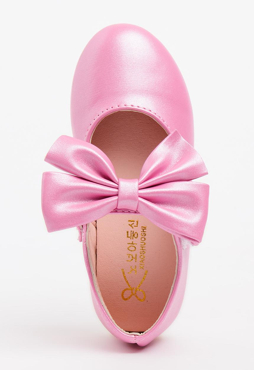 Pop Candy - Bow Detail Pumps Mid Pink