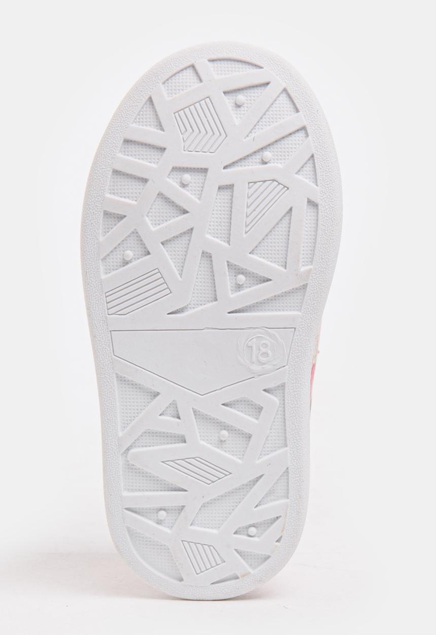 Pop Candy - Floral Printed Sneaker Pale Pink