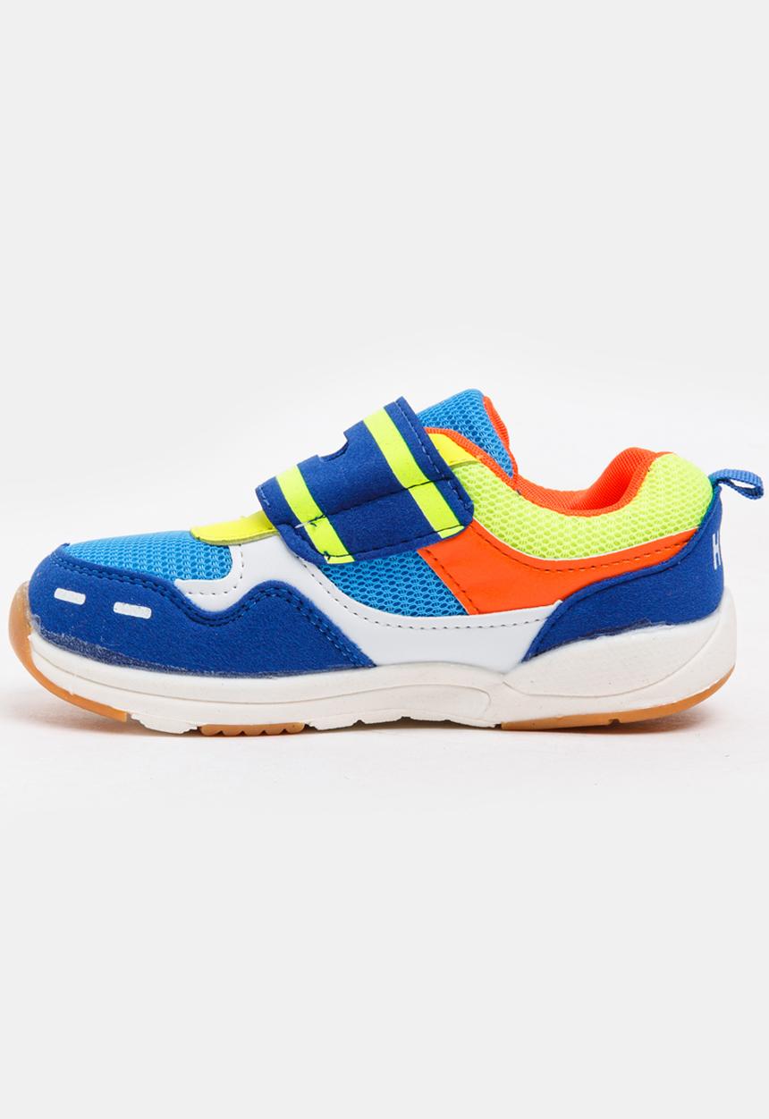 Pop Candy - Boys PU Top Sneakers Multi-colour