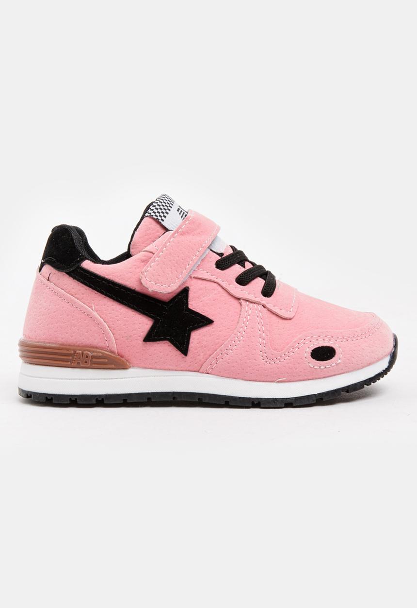 Pop Candy - Suede Top Sneakers Mid Pink
