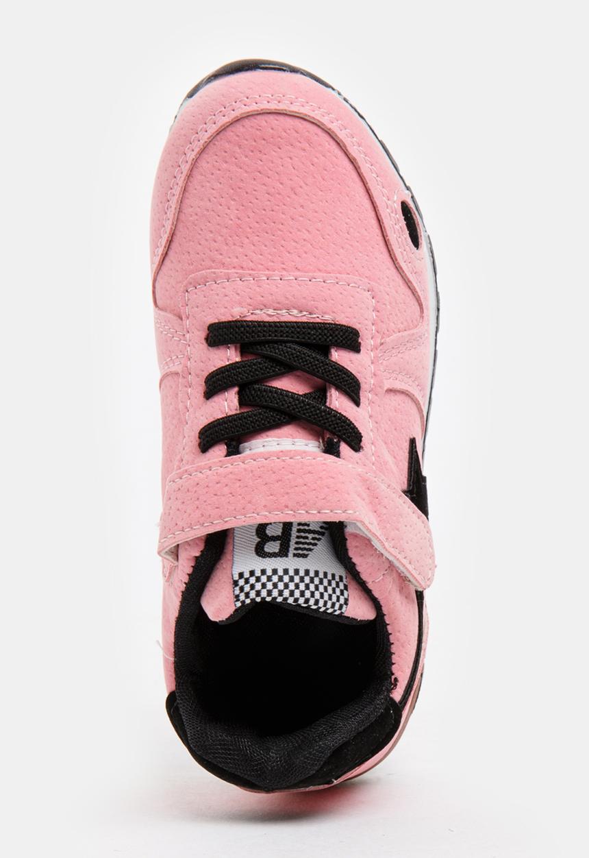 Pop Candy - Suede Top Sneakers Mid Pink