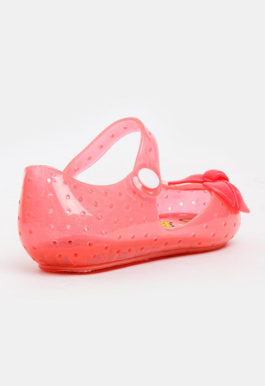 Pop Candy - Girls Jelly Pumps Coral