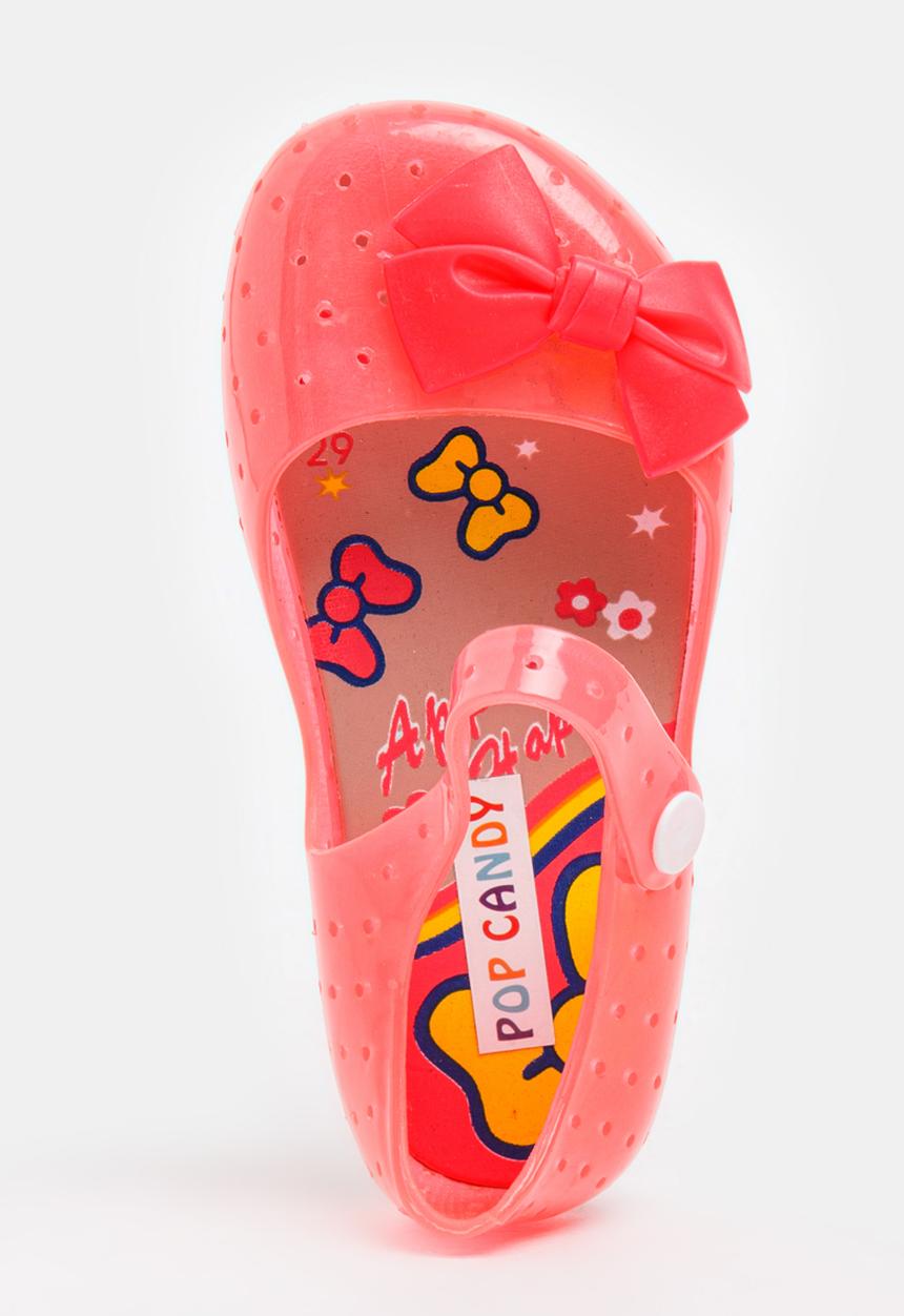 Pop Candy - Girls Jelly Pumps Coral