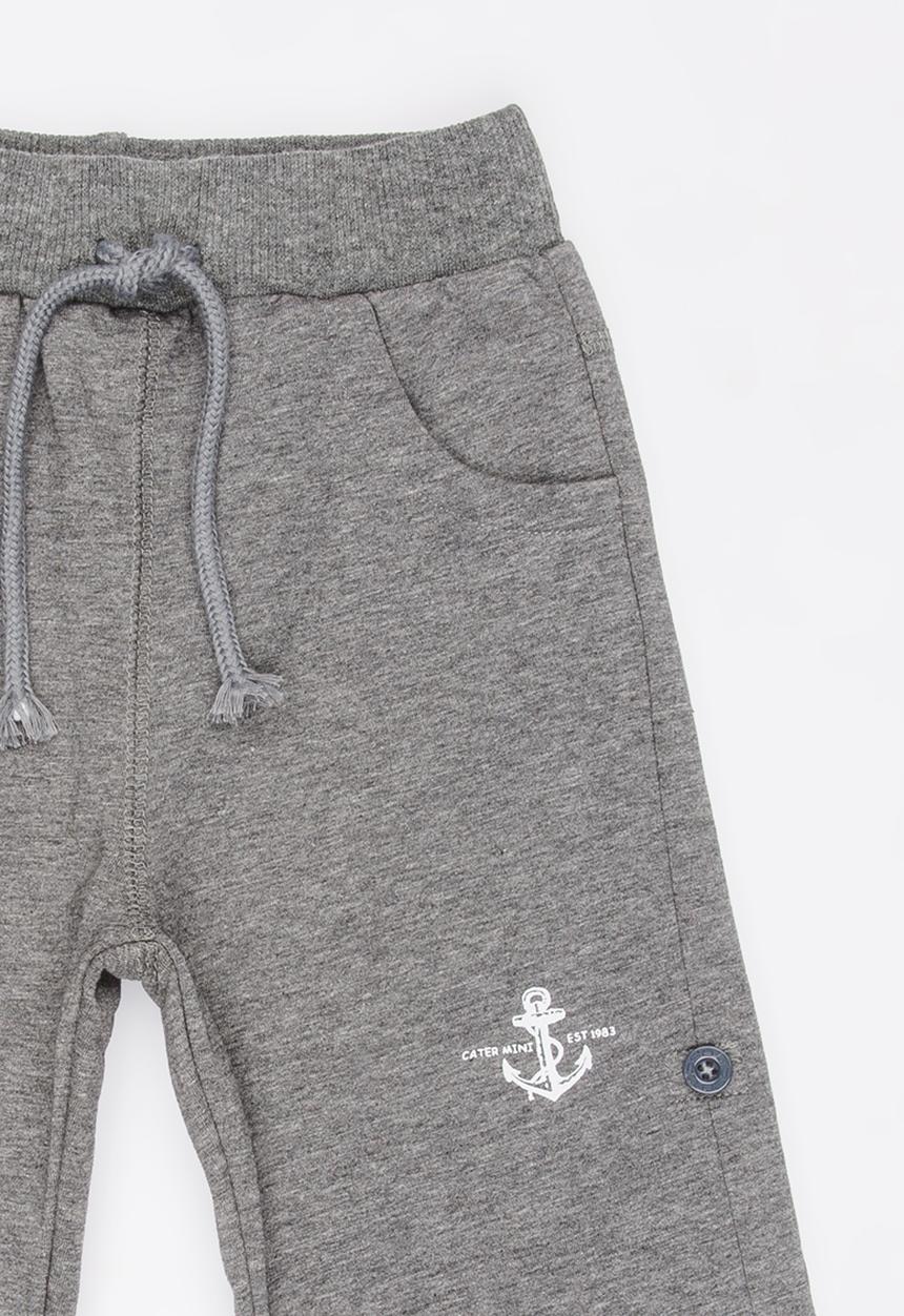 Pop Candy - Boys   Fleece Shorts Grey