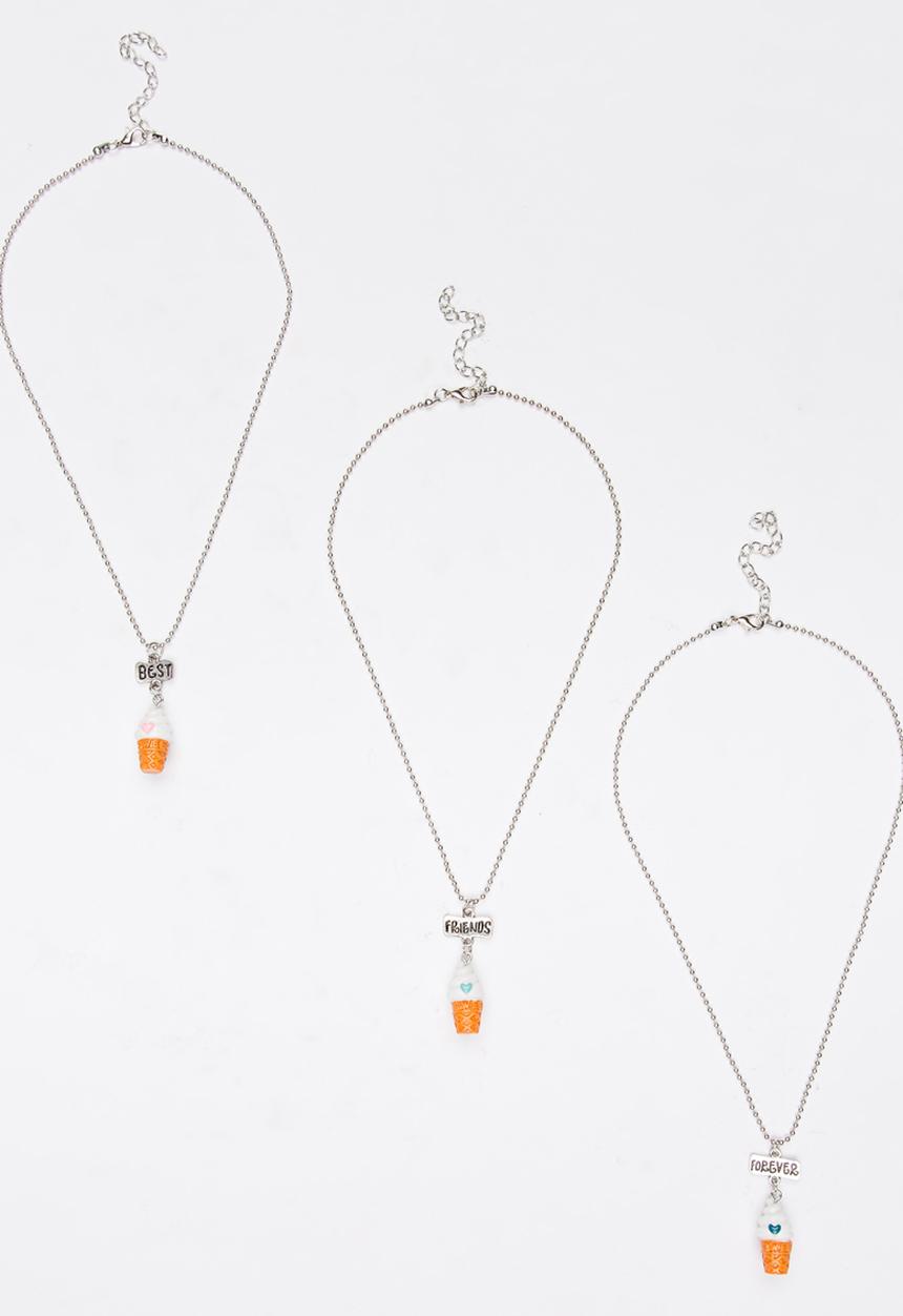 Pop Candy - Girls BFF Necklace Set Multi-colour