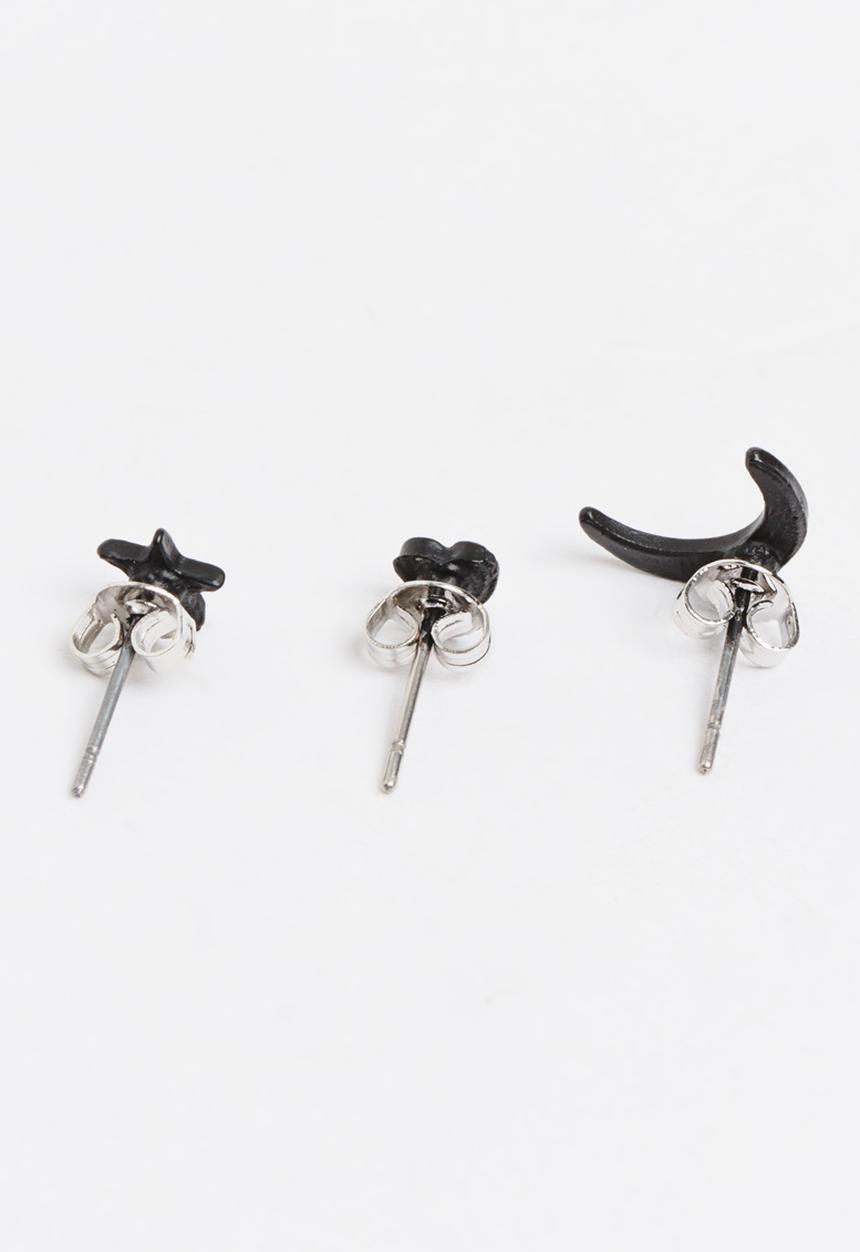 Pop Candy - Girls Earring Set Black