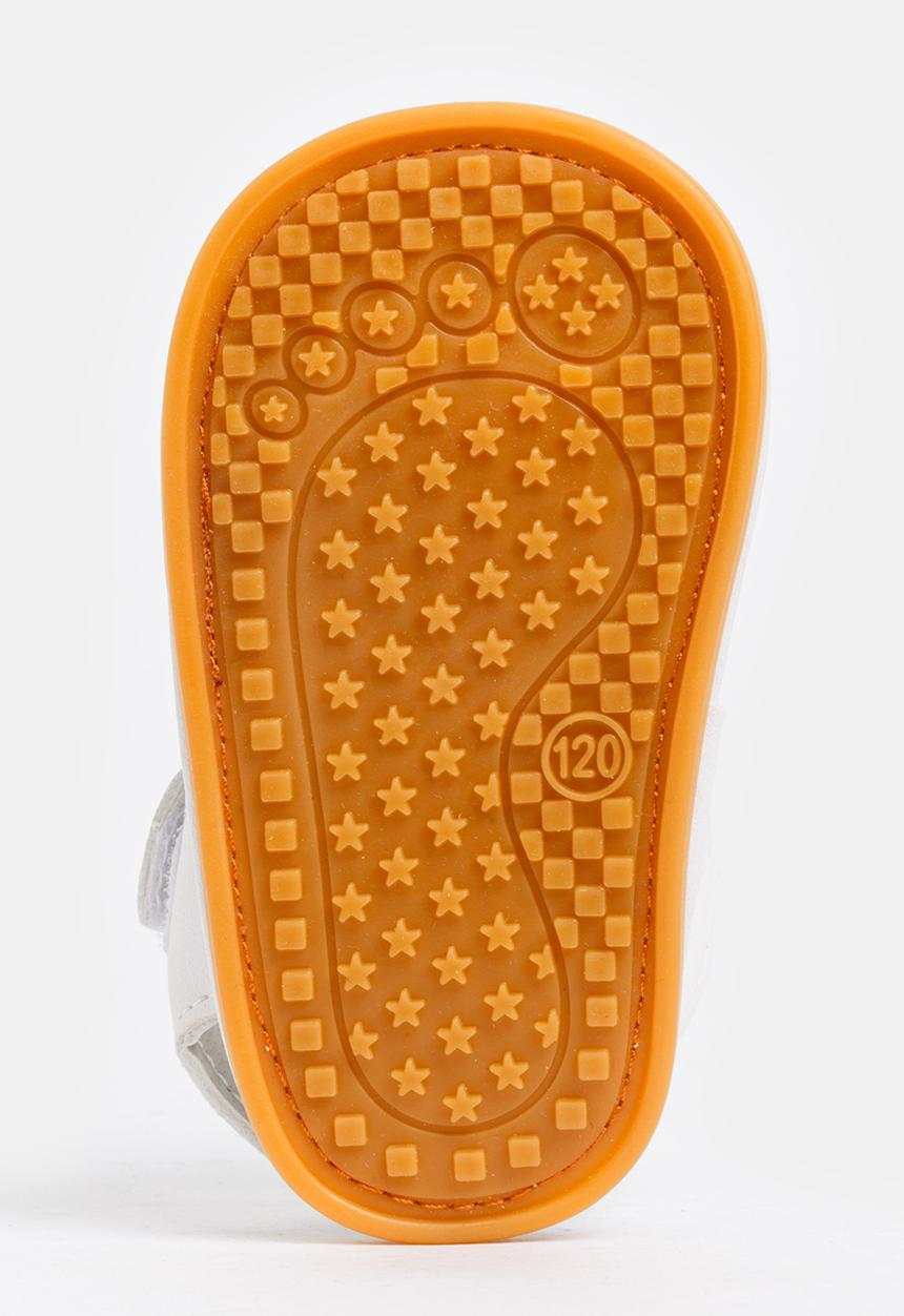 Pop Candy - Girls PU Sandals White