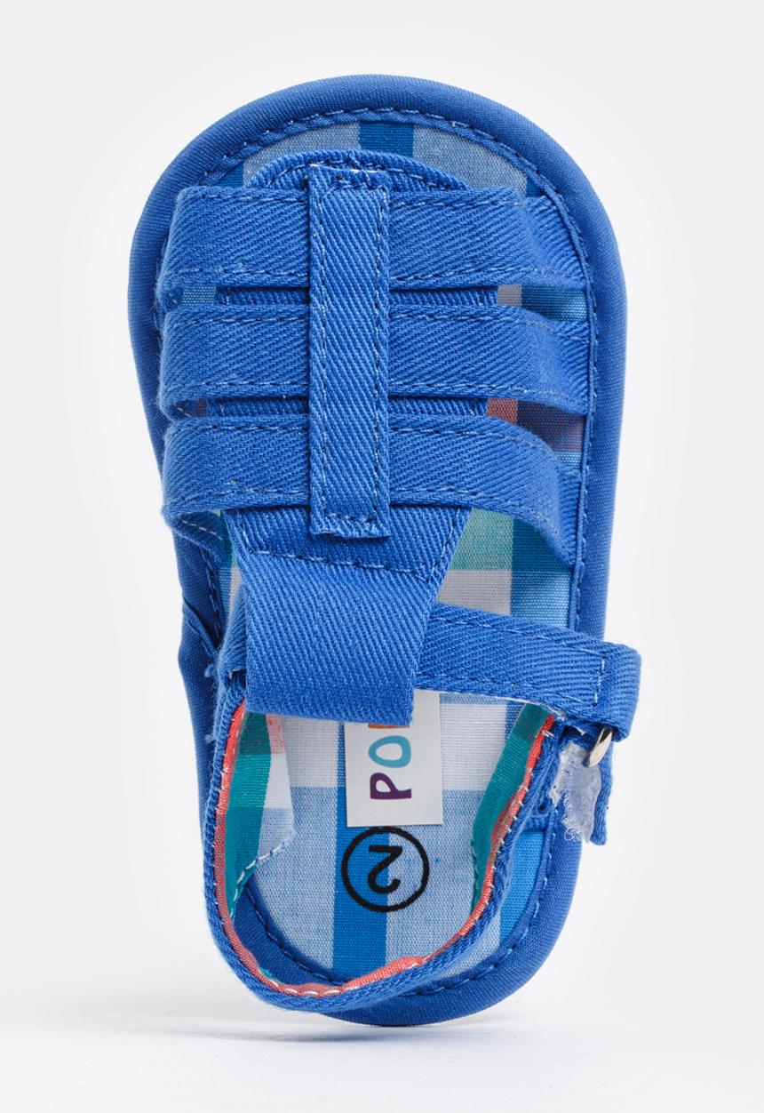 Pop Candy - Boys Canvas Sandals Blue