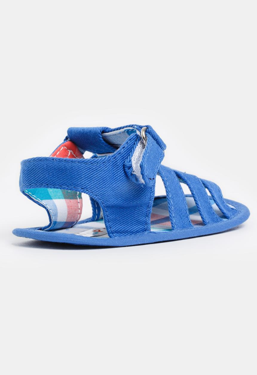 Pop Candy - Boys Canvas Sandals Blue