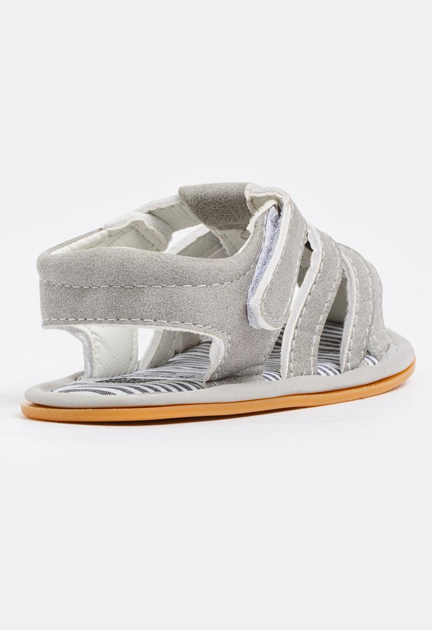 Pop Candy - Girls PU Sandals Grey