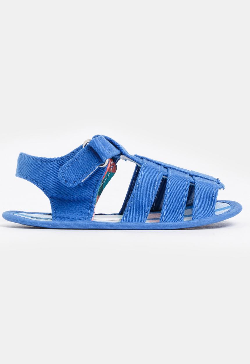Pop Candy - Boys Canvas Sandals Blue