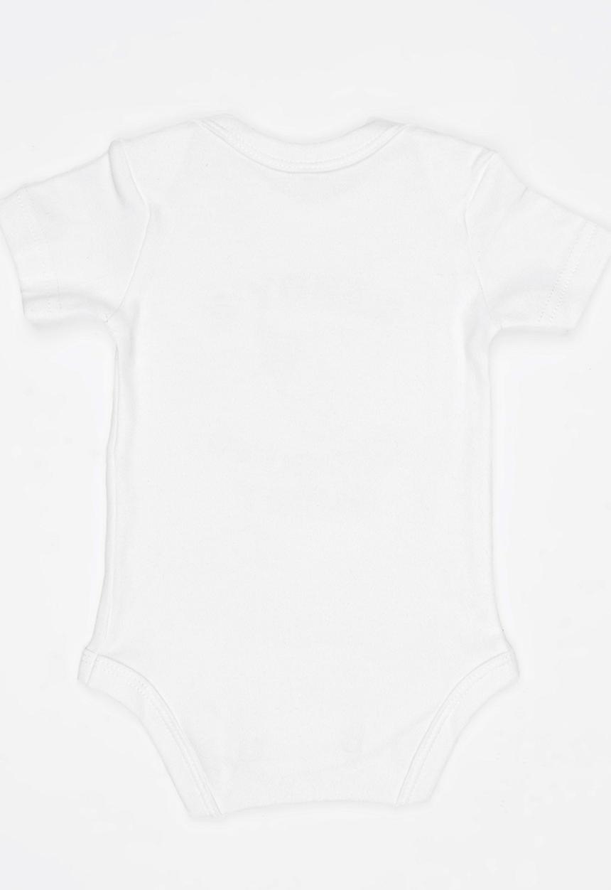Funky Shop - Slogan Baby Grow White