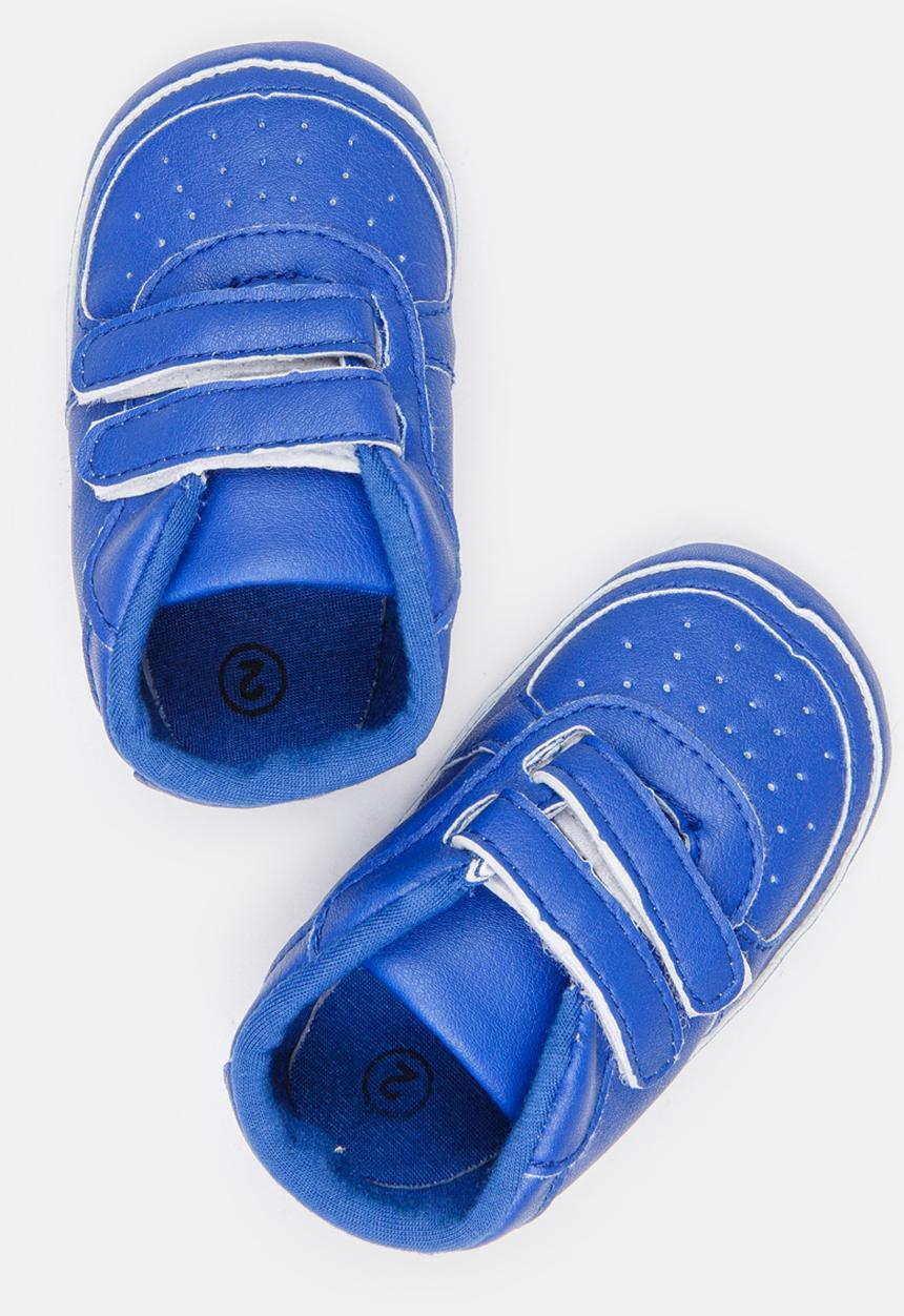 Pop Candy - Boys PU Sneaker Blue