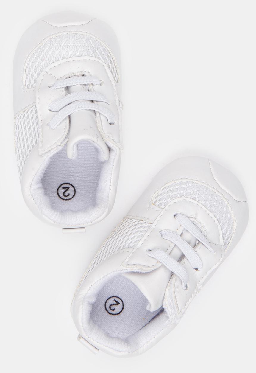 Pop Candy - Boys Canvas Sneaker White
