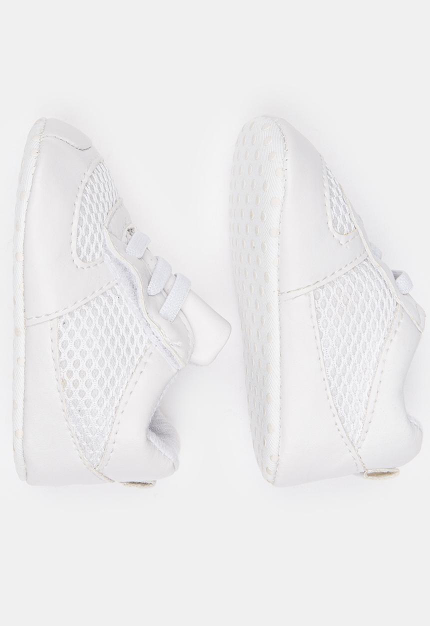 Pop Candy - Boys Canvas Sneaker White
