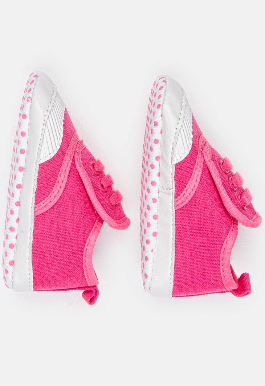 Pop Candy - Girls Textile Sneaker Dark Pink
