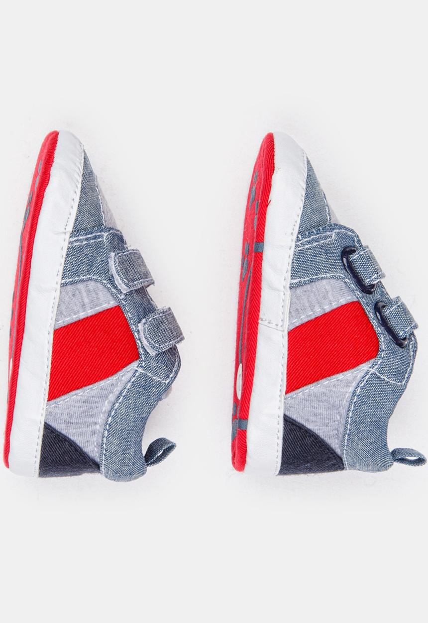 Pop Candy - Boys Canvas Sneakers Grey