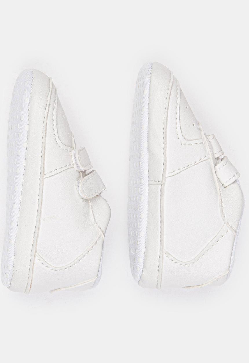 Pop Candy - Boys PU Sneaker White