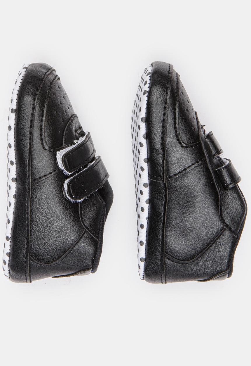Pop Candy - Boys PU Sneaker Black