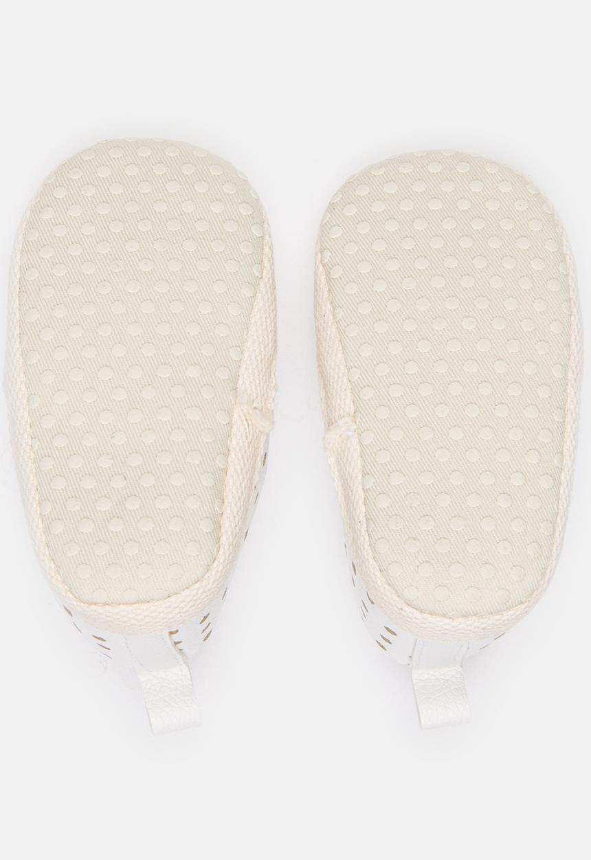Pop Candy - Girls Printed Slip On Sneaker White