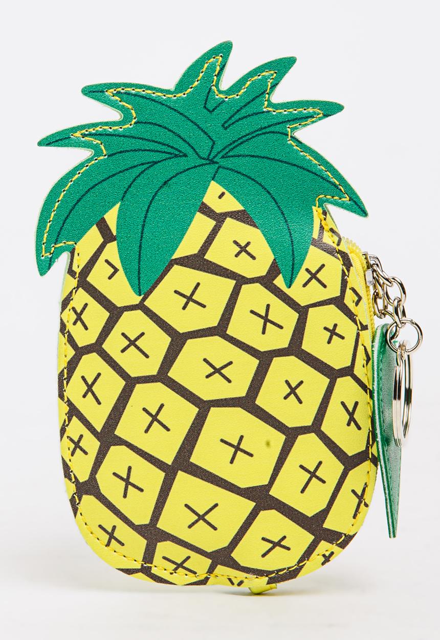 Pop Candy - Girls Pineapple  Purse Yellow