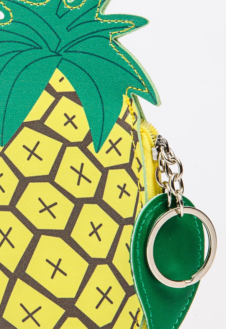 Pop Candy - Girls Pineapple  Purse Yellow