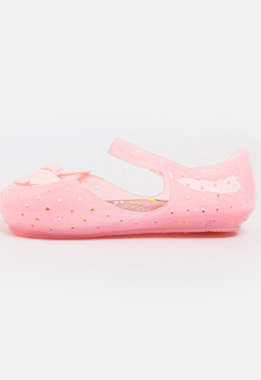 Pop Candy - Girls Jelly Pumps Mid Pink