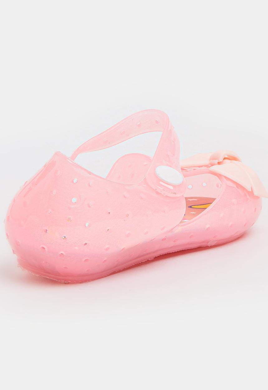 Pop Candy - Girls Jelly Pumps Mid Pink