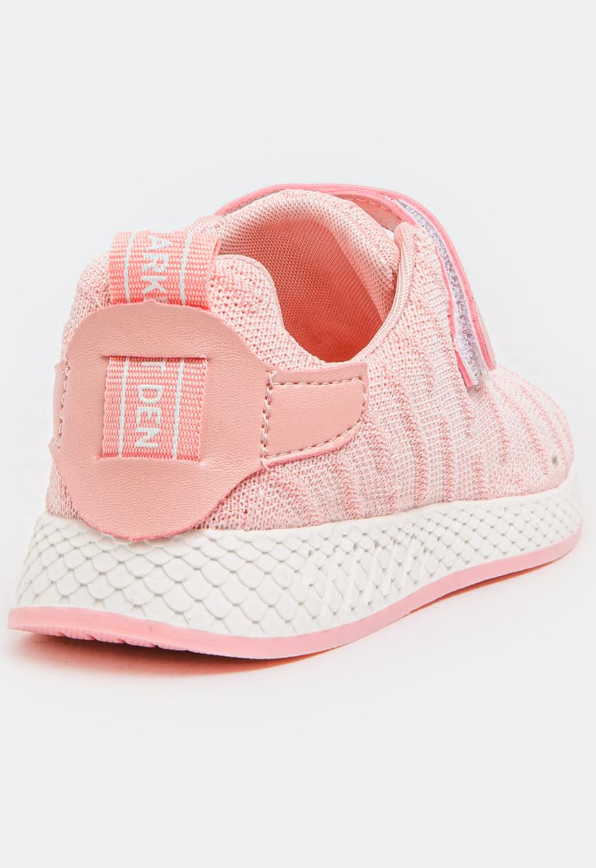 Pop Candy - Fabric Top Sneakers Pale Pink