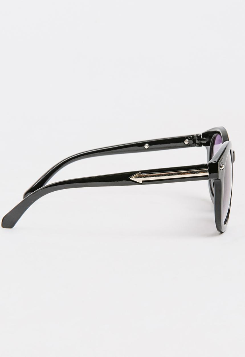 Pop Candy - Girls Plastic Sunglasses Black