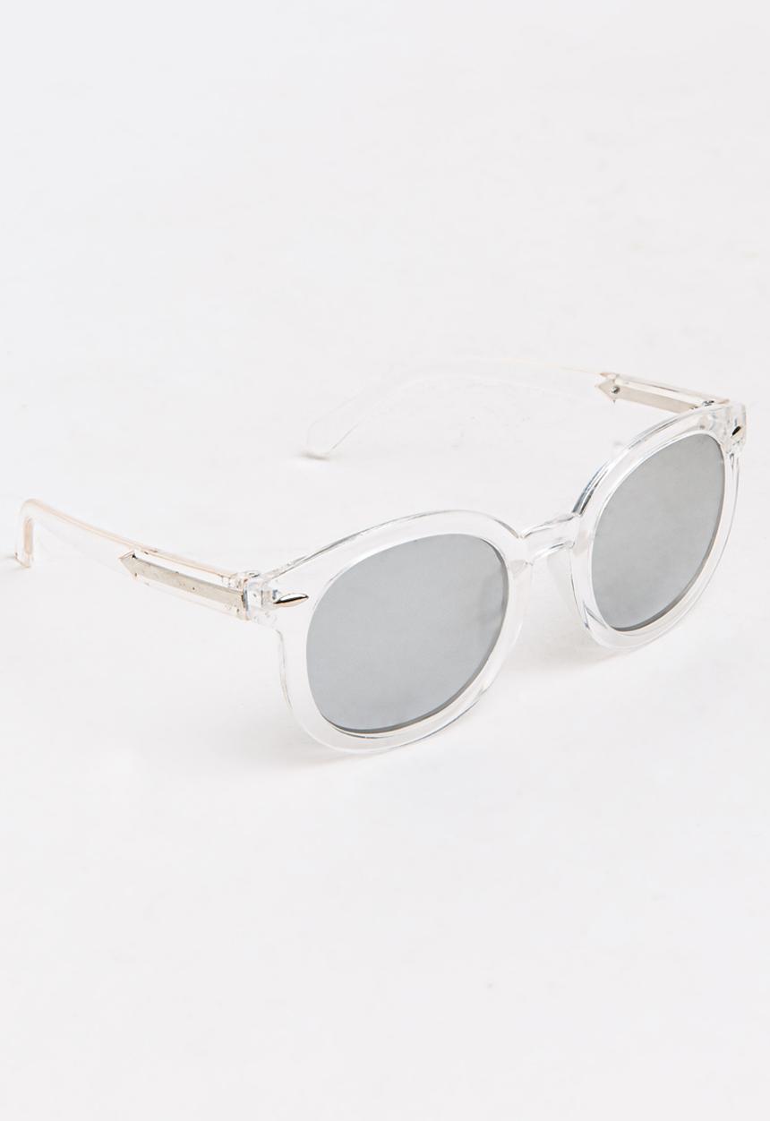 Pop Candy - Boys Plastic Sunglasses Clear
