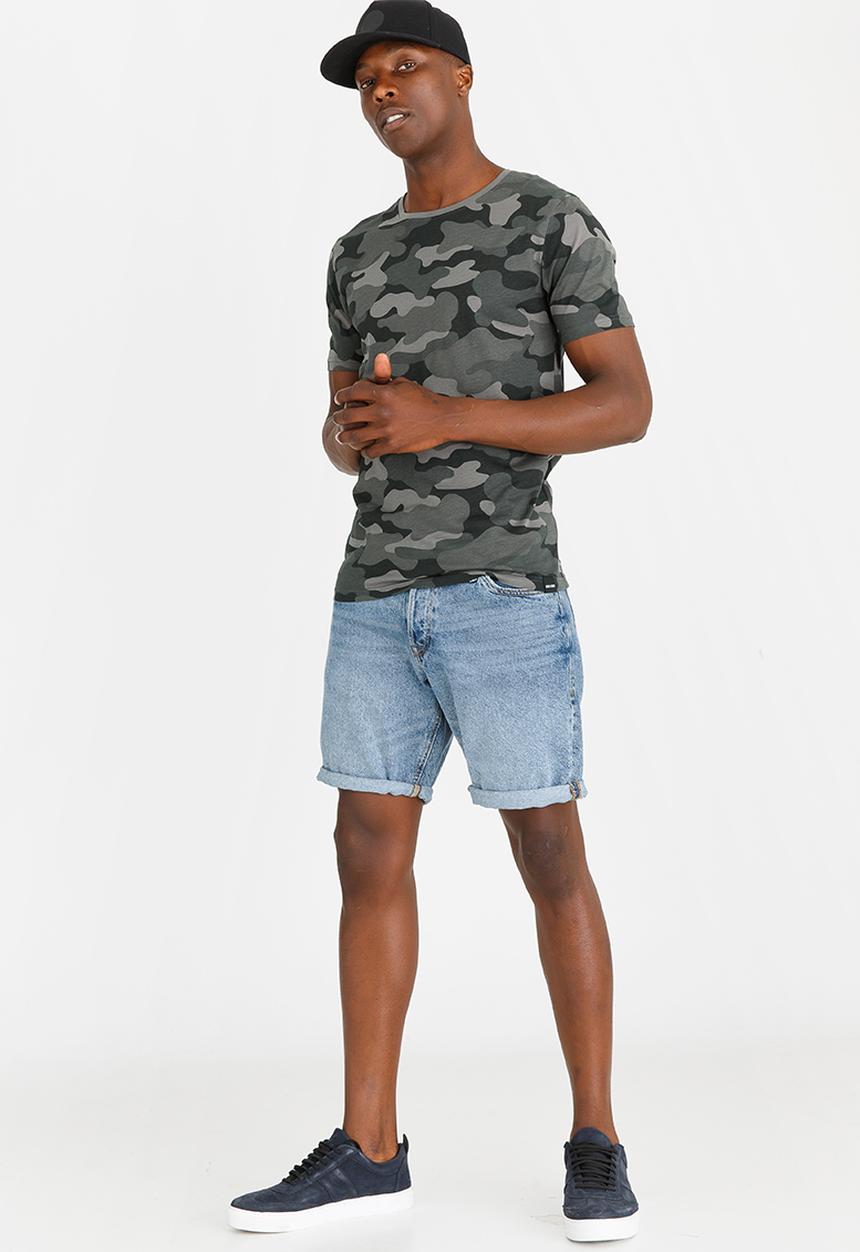 Only & Sons - Thomas Camo Print Tee Multi-colour