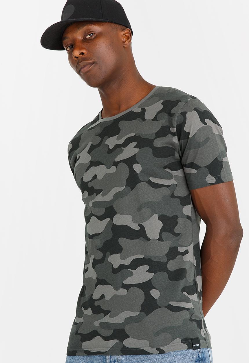 Only & Sons - Thomas Camo Print Tee Multi-colour