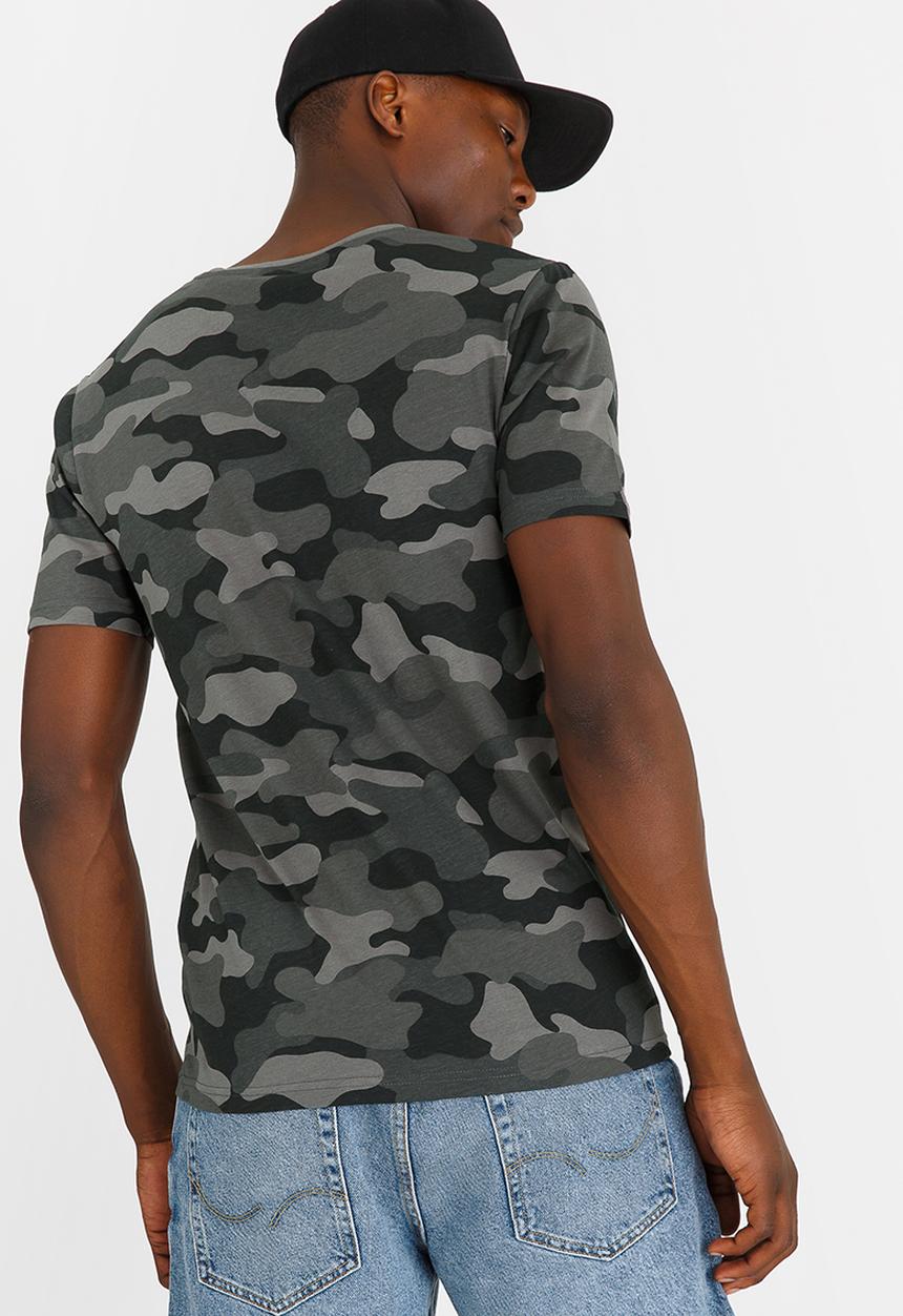 Only & Sons - Thomas Camo Print Tee Multi-colour