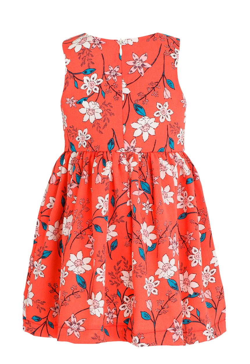 See-Saw - Fit & Flare Chiffon Dress Multi-colour