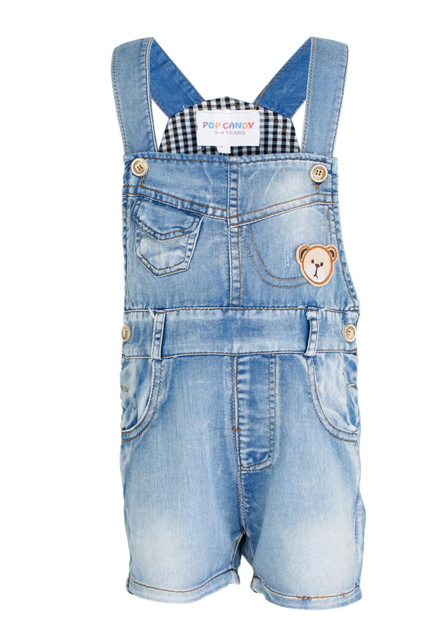Pop Candy - Boys Dungaree Blue