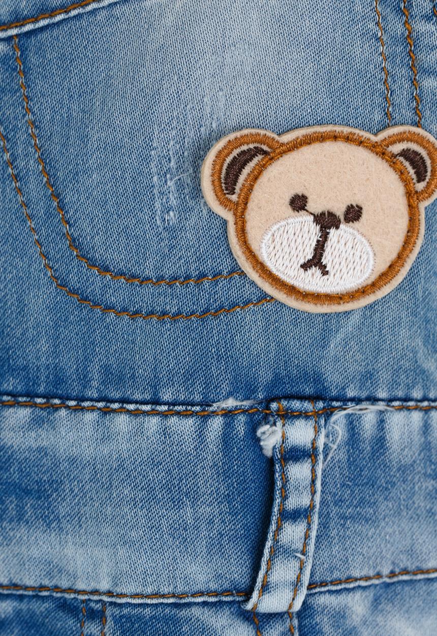 Pop Candy - Boys Dungaree Blue