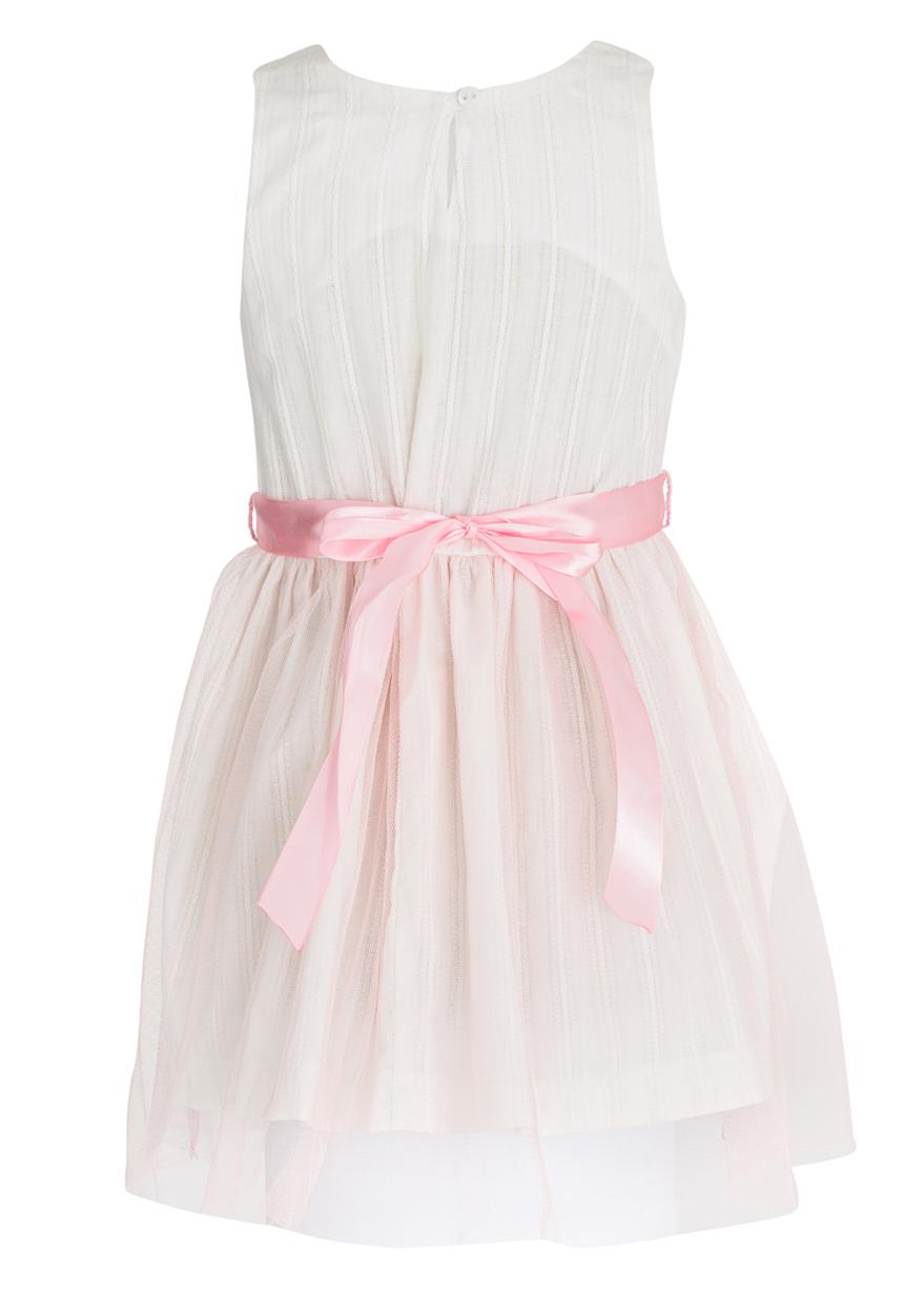 See-Saw - Mesh Overlay Dress Multi-colour