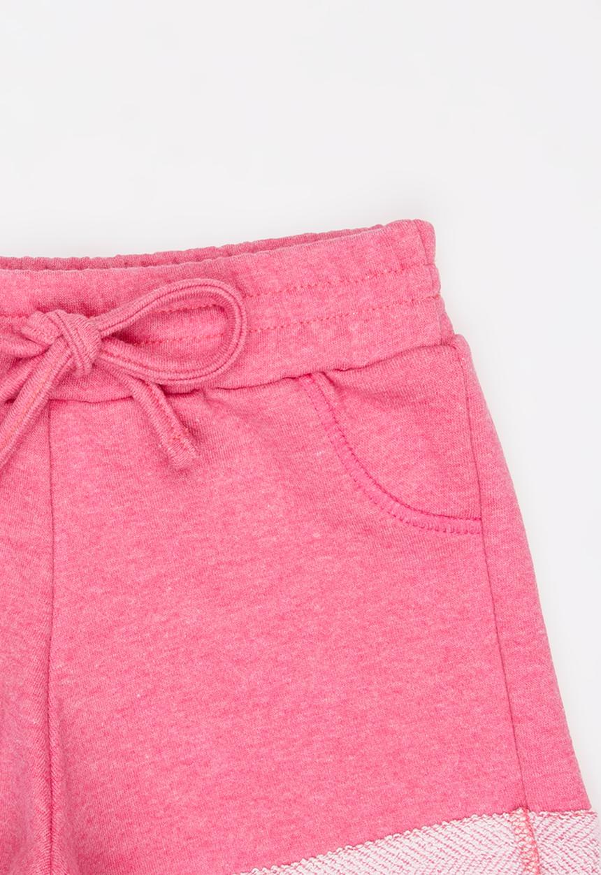 See-Saw - Fleece Shorts Dark Pink