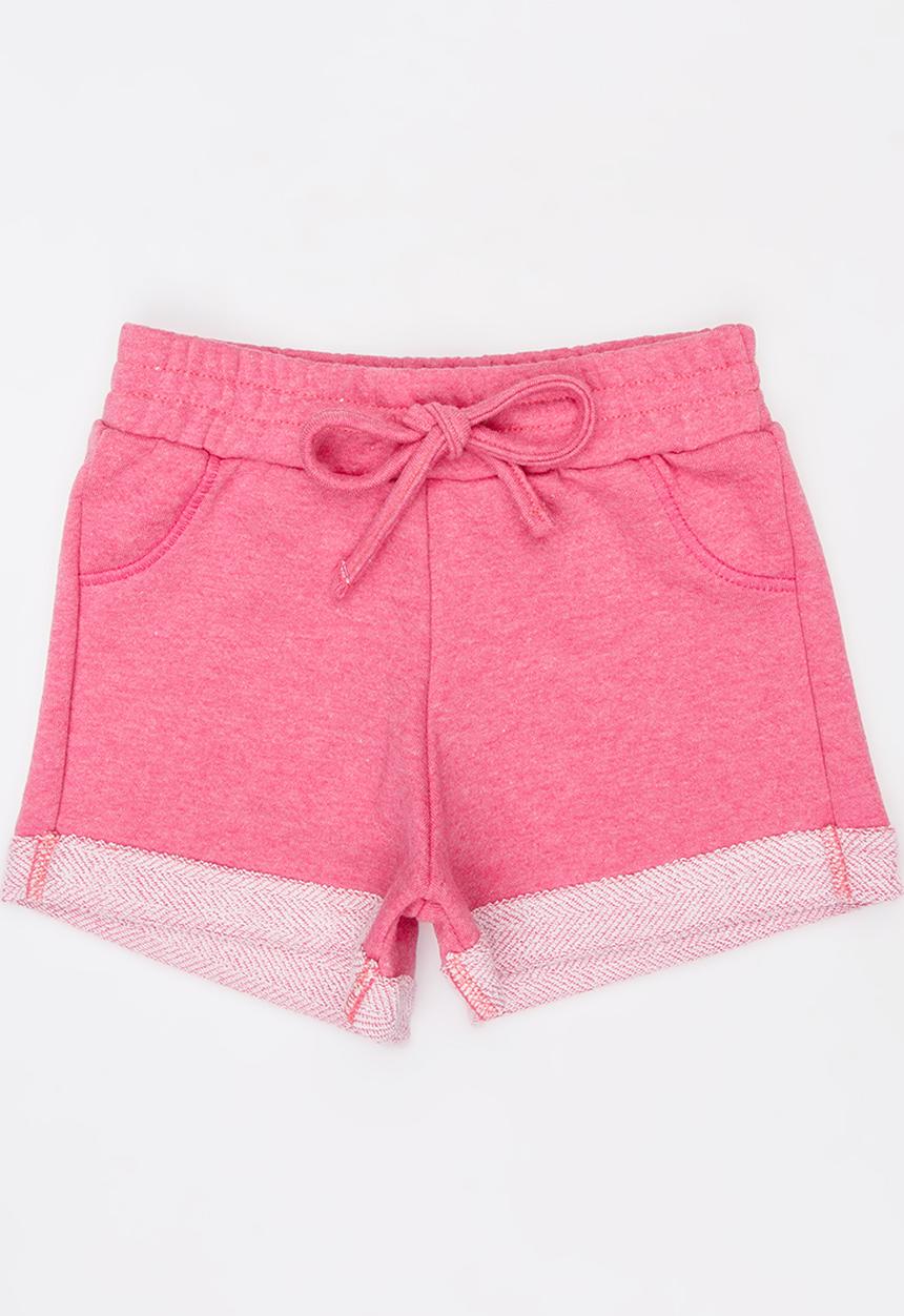 See-Saw - Fleece Shorts Dark Pink