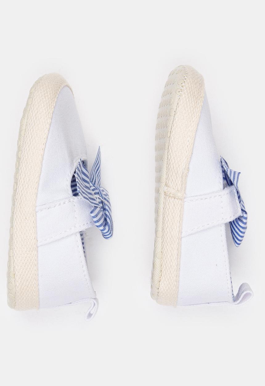 Pop Candy - Girls Espadrille Pump White