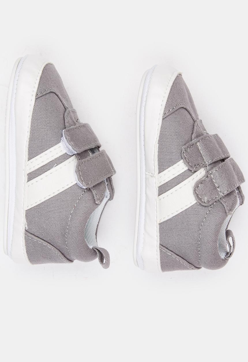 Pop Candy - Girls Canvas Sneakers Grey