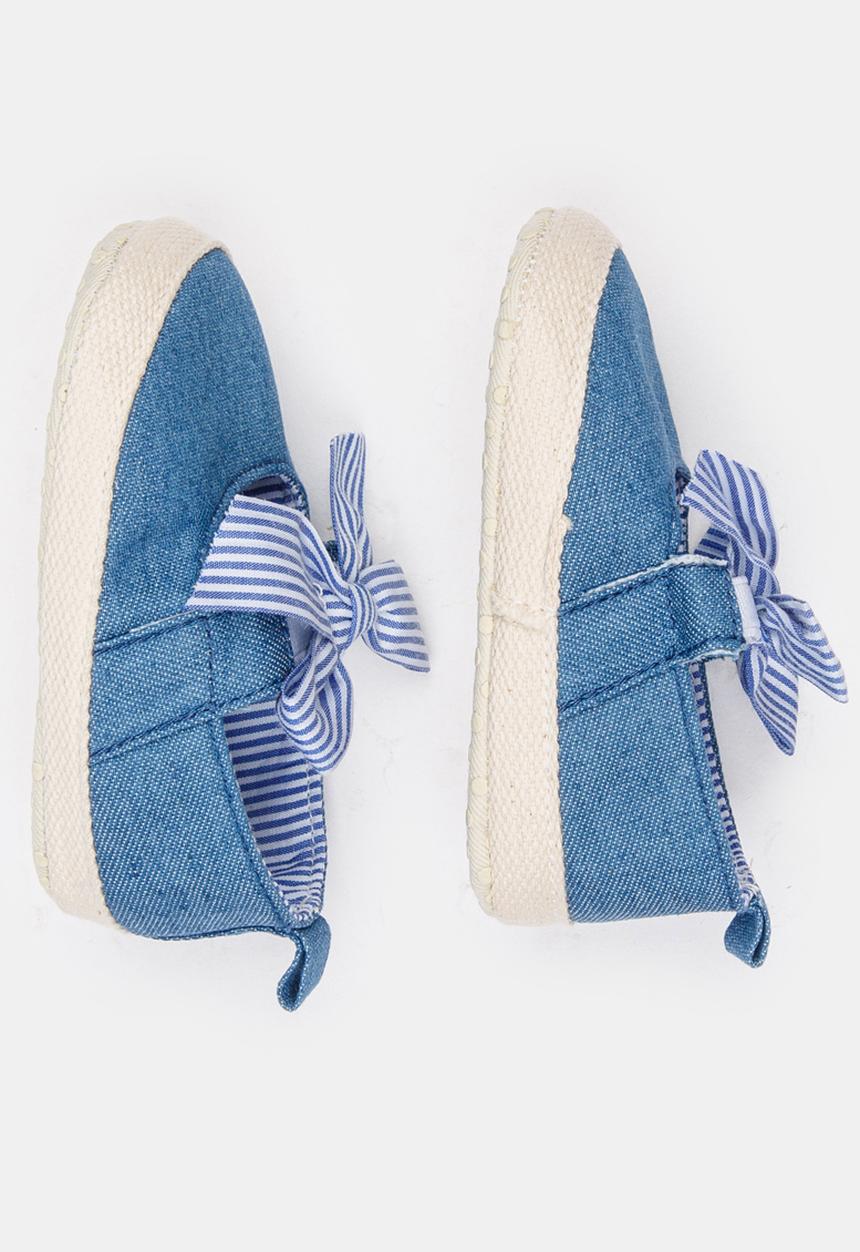 Pop Candy - Girls Espadrille Pump Blue